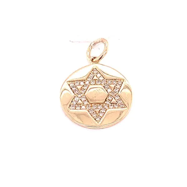 Charm in 14 Karat Yellow Gold 1.70 Grams Tzfasman Jewelers Brooklyn, NY