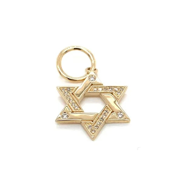Charm in 14 Karat Yellow Gold Tzfasman Jewelers Brooklyn, NY