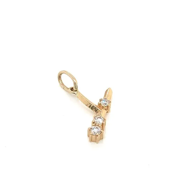 Charm in 14 Karat Yellow Gold Tzfasman Jewelers Brooklyn, NY