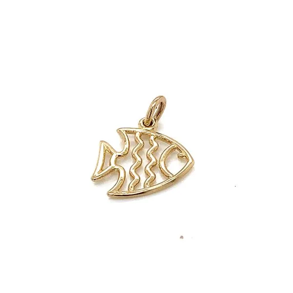 Charm in 14 Karat Yellow Gold 0.6 Grams Tzfasman Jewelers Brooklyn, NY