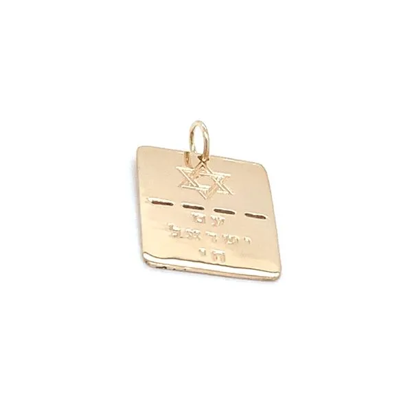 Charm in 14 Karat Yellow Gold Tzfasman Jewelers Brooklyn, NY
