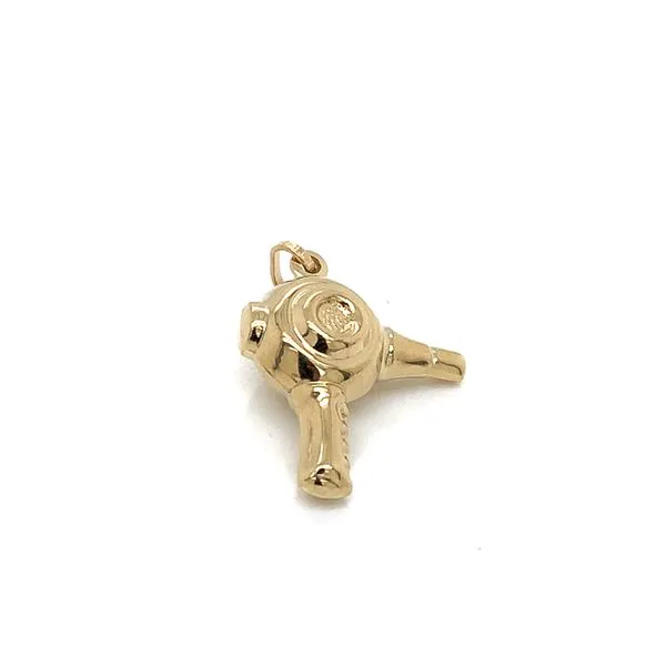 Charm in 14 Karat Yellow Gold 0.9 Grams Tzfasman Jewelers Brooklyn, NY