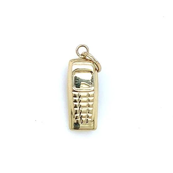 Charm in 14 Karat Yellow Gold 0.5 Grams Tzfasman Jewelers Brooklyn, NY