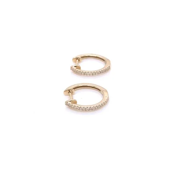Diamond Hoops Tzfasman Jewelers Brooklyn, NY