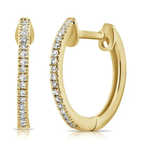 Diamond Hoops Tzfasman Jewelers Brooklyn, NY