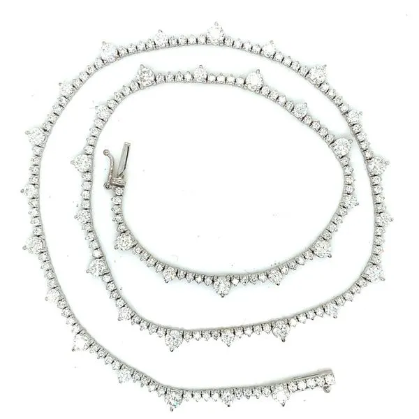 Tennis Necklace  Image 2 Tzfasman Jewelers Brooklyn, NY