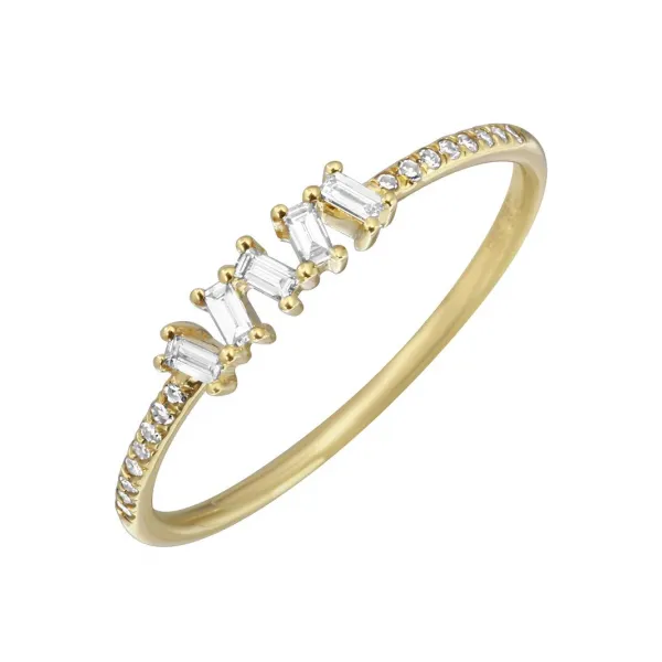 Stackable Rings in 14 Karat Yellow Gold 0.85 Grams similar item image