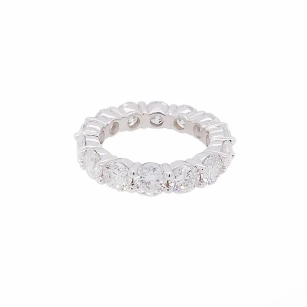 Eternity Bands in 14 Karat White Gold Tzfasman Jewelers Brooklyn, NY