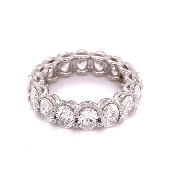 Eternity Bands in 14 Karat White Gold Tzfasman Jewelers Brooklyn, NY