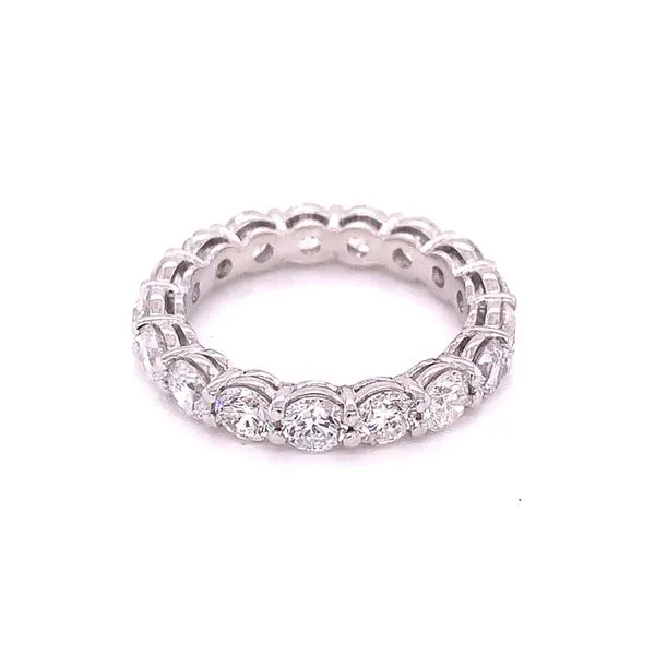 Eternity Bands in 14 Karat White Gold Tzfasman Jewelers Brooklyn, NY