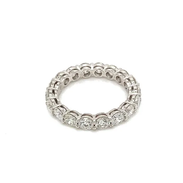 Eternity Bands in 14 Karat White Gold Tzfasman Jewelers Brooklyn, NY
