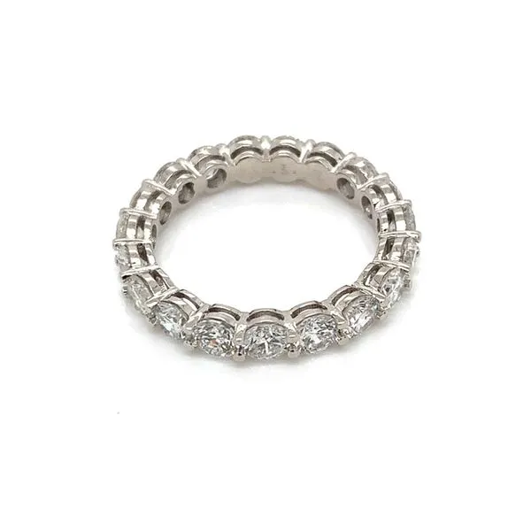 Eternity Bands in 14 Karat White Gold Tzfasman Jewelers Brooklyn, NY