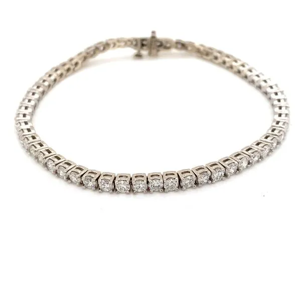 Tennis Bracelet in 14 Karat White Gold similar item image