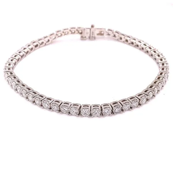 Tennis Bracelet in 14 Karat White Gold similar item image
