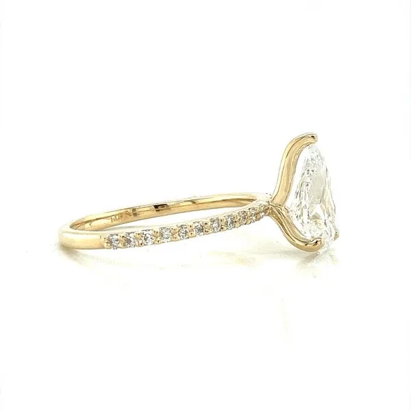Lab Grown Diamond Engagement Ring Image 2 Vail Creek Jewelry Designs Turlock, CA