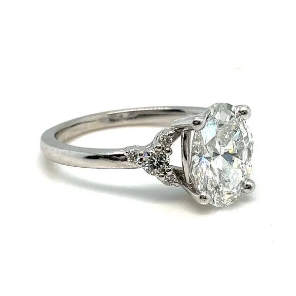 Lab Grown Diamond Engagement Ring Image 2 Vail Creek Jewelry Designs Turlock, CA