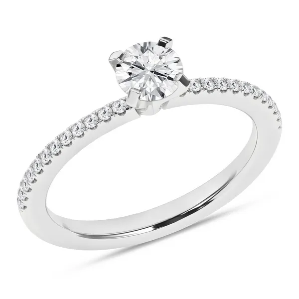 Lab Grown Diamond Engagement Ring Vail Creek Jewelry Designs Turlock, CA
