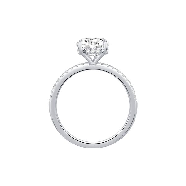 Lab Grown Diamond Engagement Ring Image 2 Vail Creek Jewelry Designs Turlock, CA