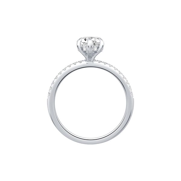 Lab Grown Diamond Engagement Ring Image 2 Vail Creek Jewelry Designs Turlock, CA
