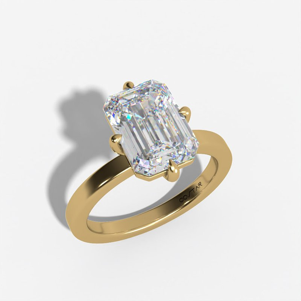 Lab Grown Diamond Engagement Ring Image 2 Vail Creek Jewelry Designs Turlock, CA