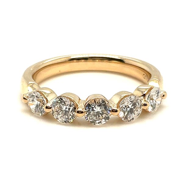 Lab Grown Diamond Wedding Band Image 2 Vail Creek Jewelry Designs Turlock, CA