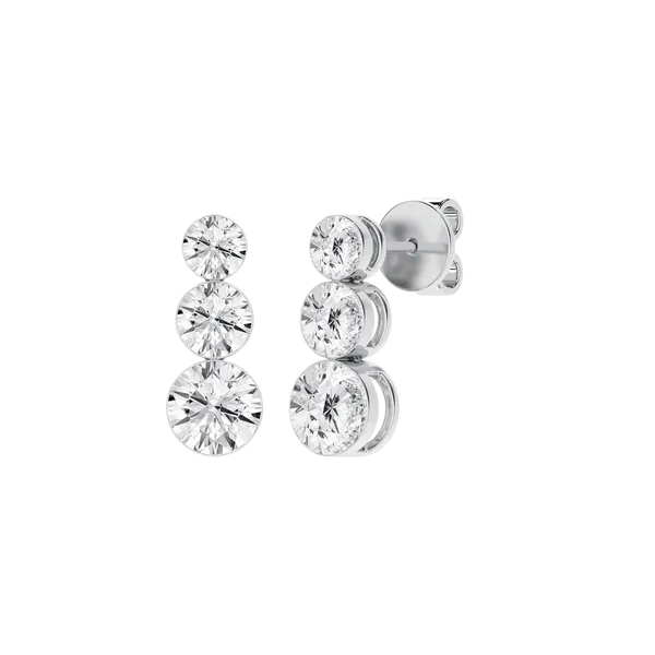 Lab Grown Diamond Earrings Vail Creek Jewelry Designs Turlock, CA