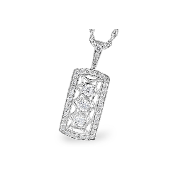 Diamond Pendant Vail Creek Jewelry Designs Turlock, CA