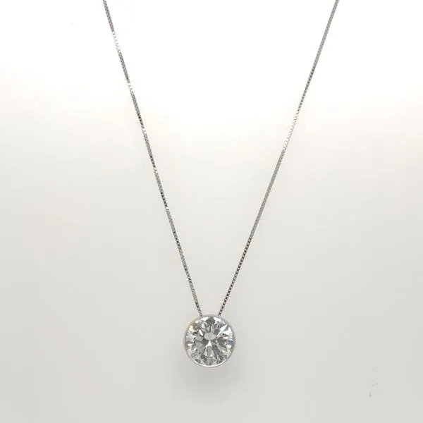 Lab Grown Diamond Pendant Image 2 Vail Creek Jewelry Designs Turlock, CA