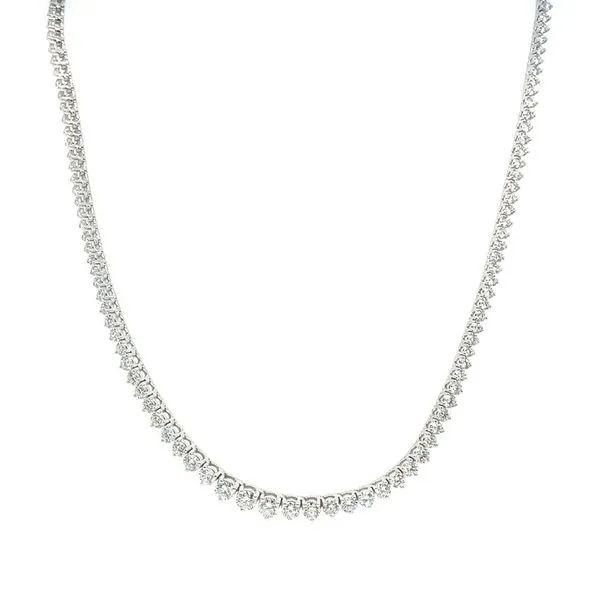 Lab Grown Diamond Necklace Image 2 Vail Creek Jewelry Designs Turlock, CA