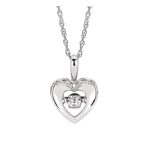 Silver Pendant with Diamonds Vail Creek Jewelry Designs Turlock, CA