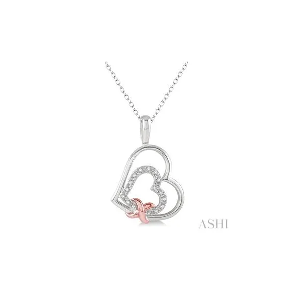 Silver Pendant with Diamonds Vail Creek Jewelry Designs Turlock, CA