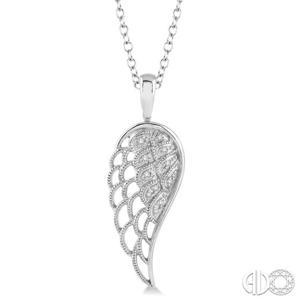 Silver Pendant with Diamonds Vail Creek Jewelry Designs Turlock, CA