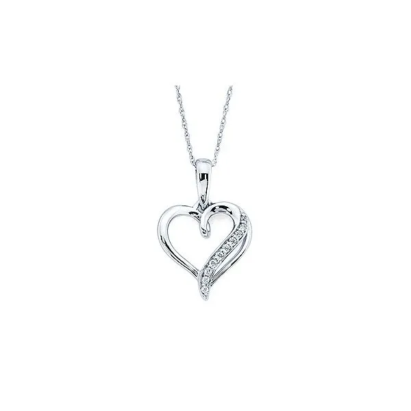 Silver Pendant with Diamonds Vail Creek Jewelry Designs Turlock, CA