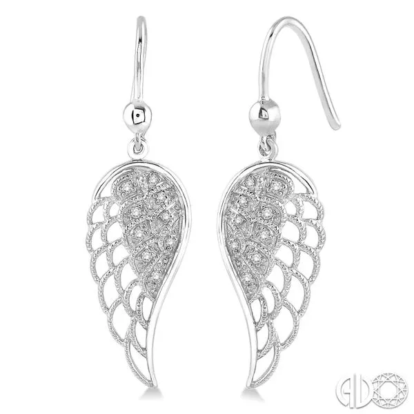 Silver Earrings with Diamonds Vail Creek Jewelry Designs Turlock, CA