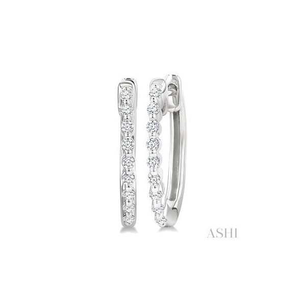 Silver Earrings with Diamonds Vail Creek Jewelry Designs Turlock, CA