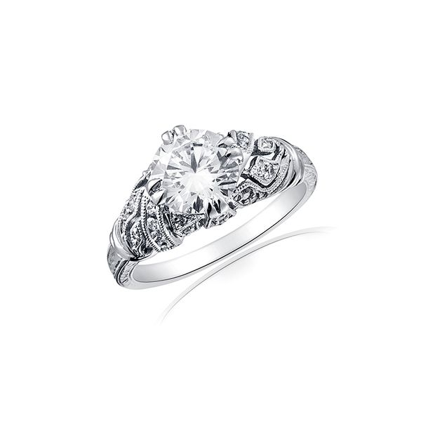 GOLD AND DIAMOND ENGAGEMENT RINGS Valentine's Fine Jewelry Dallas, PA