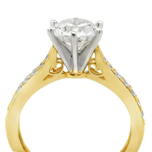 DIAMOND ENGAGEMENT RINGS/GOLD/PLATINUM Image 2 Valentine's Fine Jewelry Dallas, PA