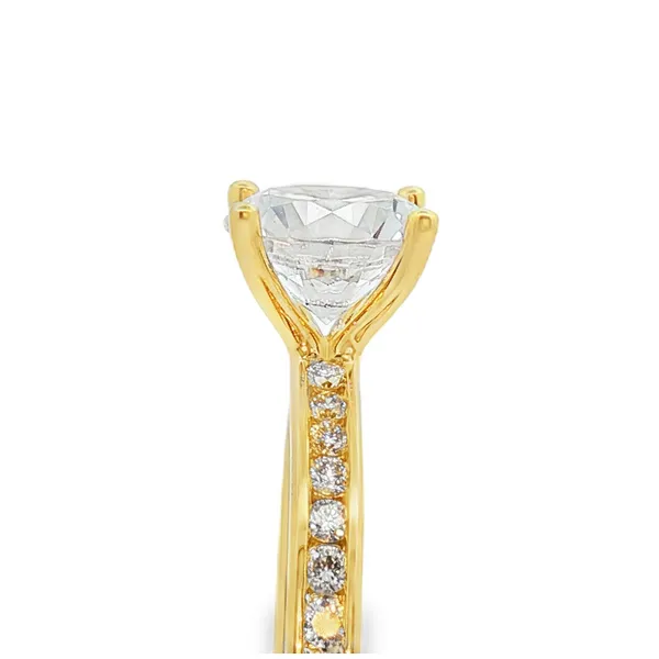 DIAMOND ENGAGEMENT RINGS/GOLD/PLATINUM Image 3 Valentine's Fine Jewelry Dallas, PA