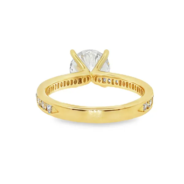 DIAMOND ENGAGEMENT RINGS/GOLD/PLATINUM Image 4 Valentine's Fine Jewelry Dallas, PA