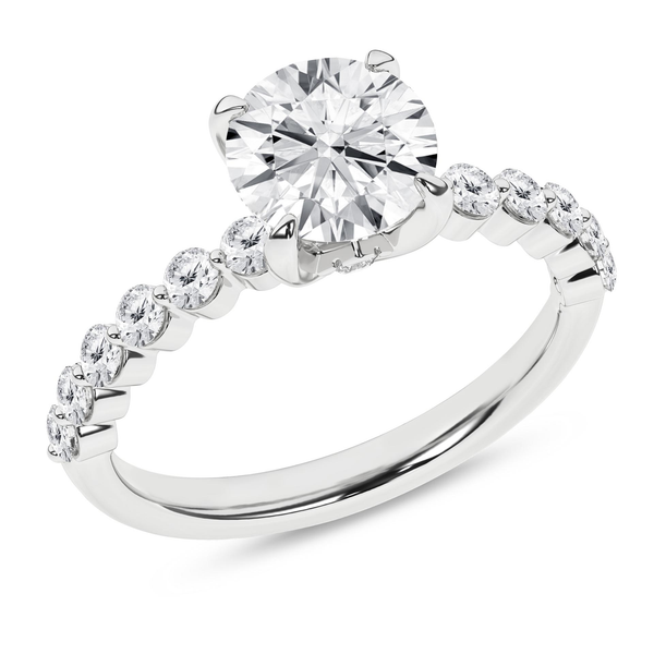 Lab-Grown Diamond Engagement Ring Image 2 Valentine's Fine Jewelry Dallas, PA