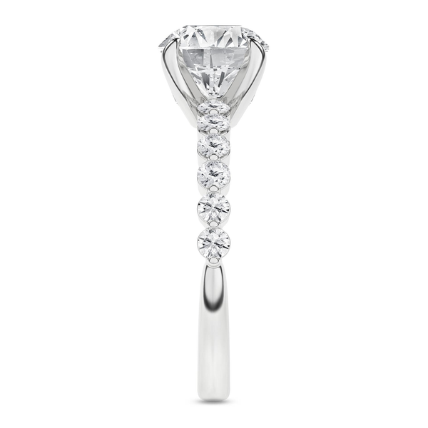Lab-Grown Diamond Engagement Ring Image 3 Valentine's Fine Jewelry Dallas, PA