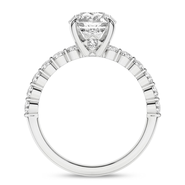 Lab-Grown Diamond Engagement Ring Image 4 Valentine's Fine Jewelry Dallas, PA