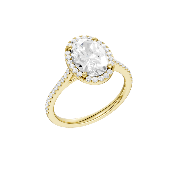 Lab-Grown Diamond Engagement Ring Image 2 Valentine's Fine Jewelry Dallas, PA