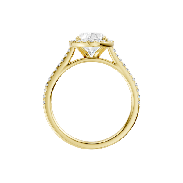 Lab-Grown Diamond Engagement Ring Image 4 Valentine's Fine Jewelry Dallas, PA