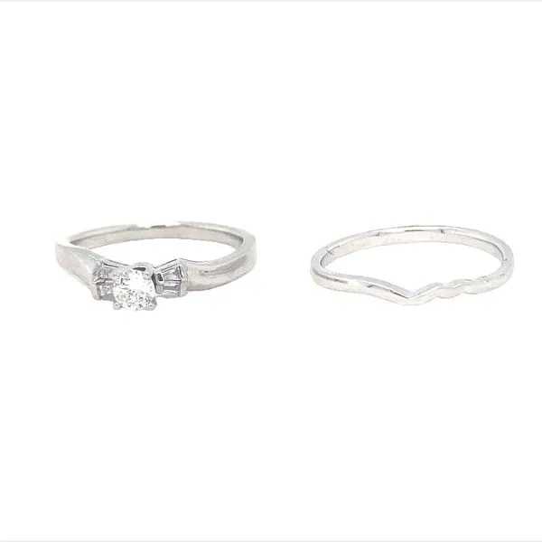 DIAMOND ENGAGEMENT RING SETS/GOLD/PLATINUM Valentine's Fine Jewelry Dallas, PA