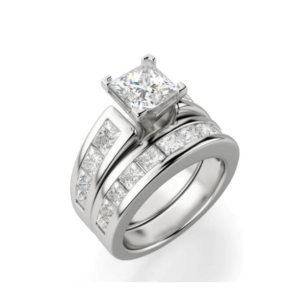 DIAMOND ENGAGEMENT RING SETS/GOLD/PLATINUM Valentine's Fine Jewelry Dallas, PA