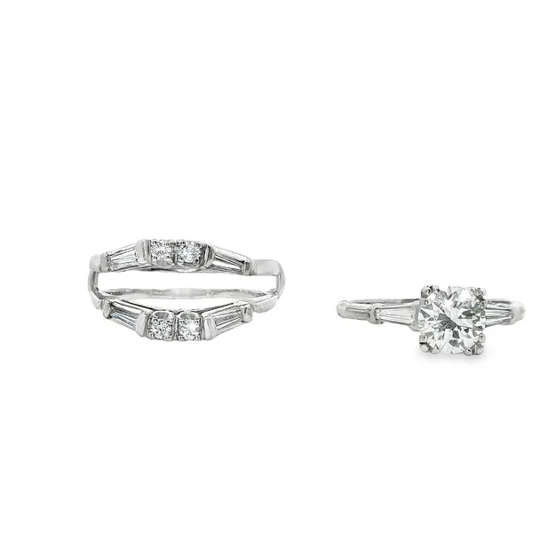 DIAMOND ENGAGEMENT RING SETS/GOLD/PLATINUM Image 2 Valentine's Fine Jewelry Dallas, PA