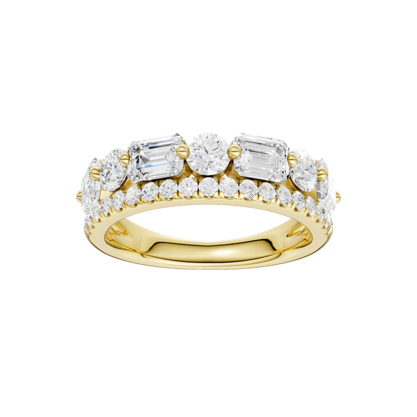 Lab-Grown Diamond Wedding Band Valentine's Fine Jewelry Dallas, PA