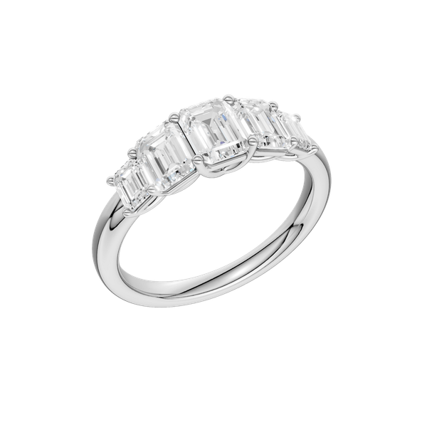 Lab-Grown Diamond Wedding Band Image 2 Valentine's Fine Jewelry Dallas, PA