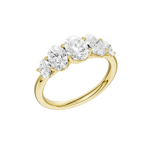 Lab-Grown Diamond Wedding Band Image 2 Valentine's Fine Jewelry Dallas, PA